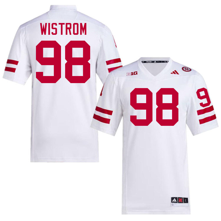 Grant Wistrom Nebraska Jersey,Nebraska Cornhuskers Football Uniforms,Jersey-White